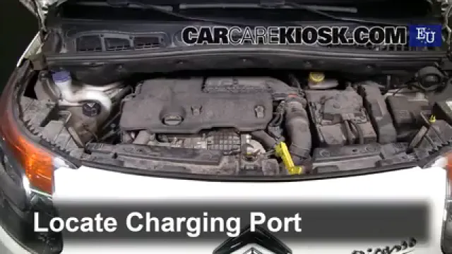 2011 Citroen C3 Picasso e-HDI Airdream 1.6L 4 Cyl. Turbo Diesel Air Conditioner Recharge Freon